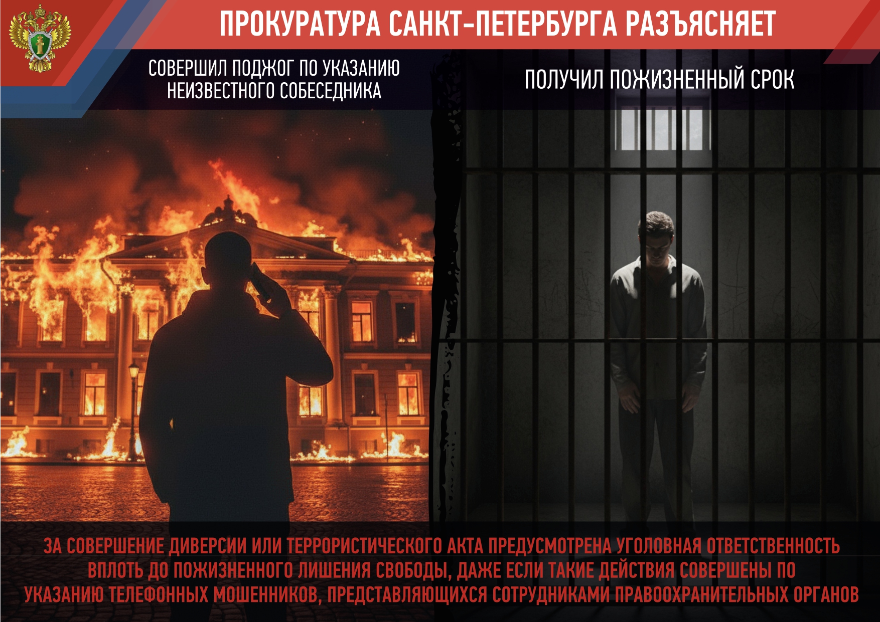 Ответственность за диверсию и террористические акты
